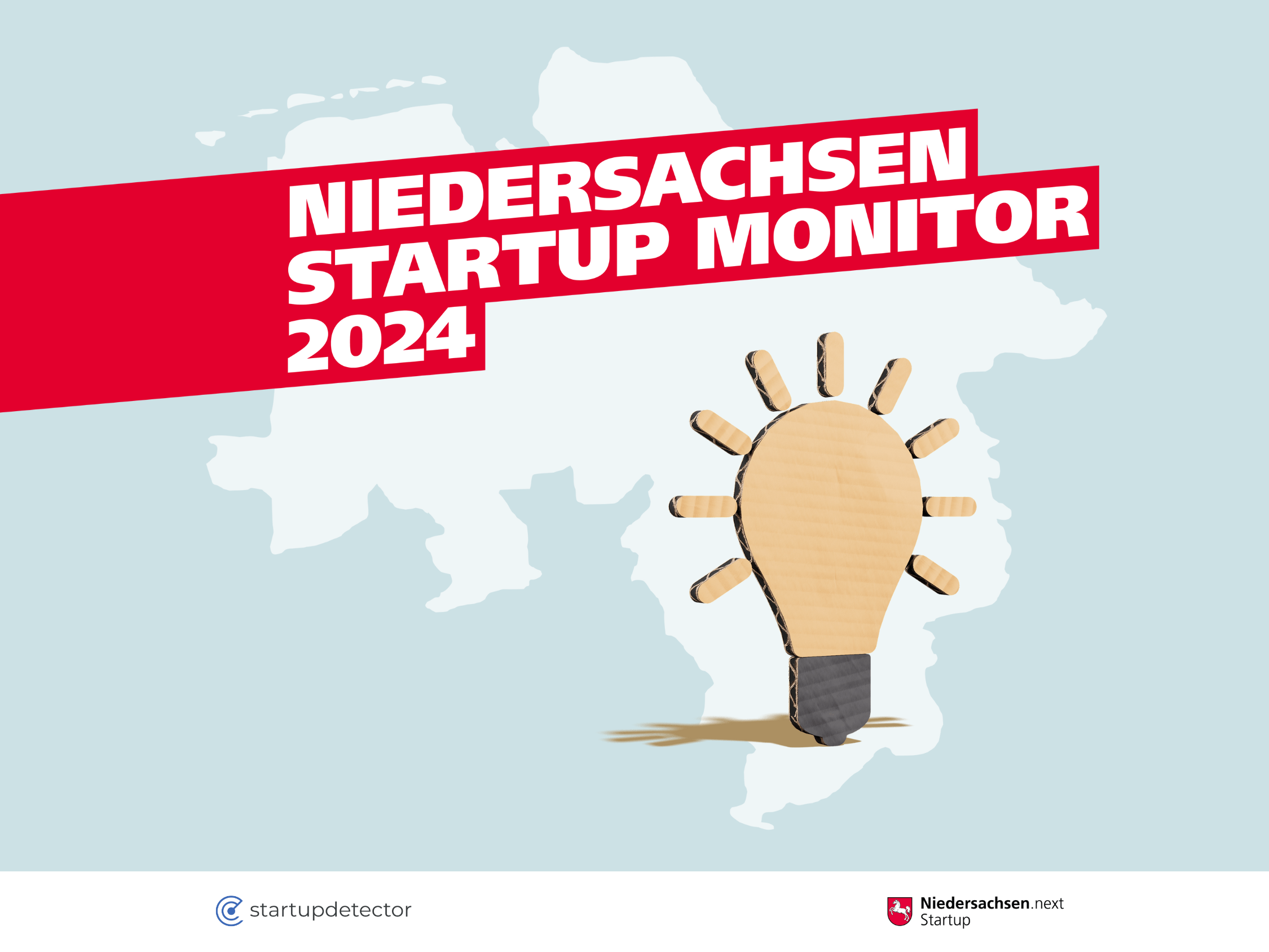 Grafik zum Niedersachsen Startup Monitor 2024.
