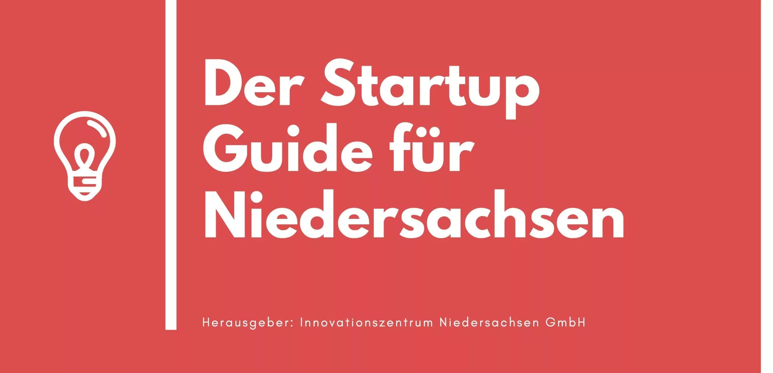 Cover des Startup-Guide Niedersachsen