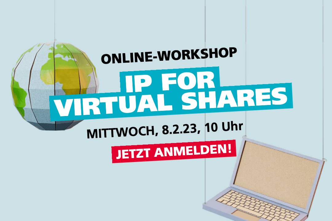 Flyer zum Online-Workshop 