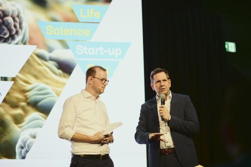 Eindrücke der Veranstaltung "Life Science Startup Day 2024" in Göttingen.