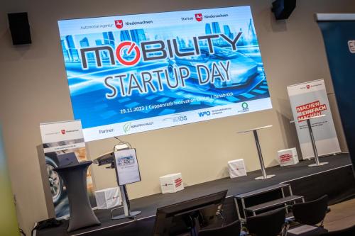 Fotos der Veranstaltung "Mobility Startup Day 2023" in Osnabrück.