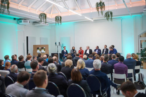 Life Science Startup Day 2020 Podiumsdiskussion Hauptbühne